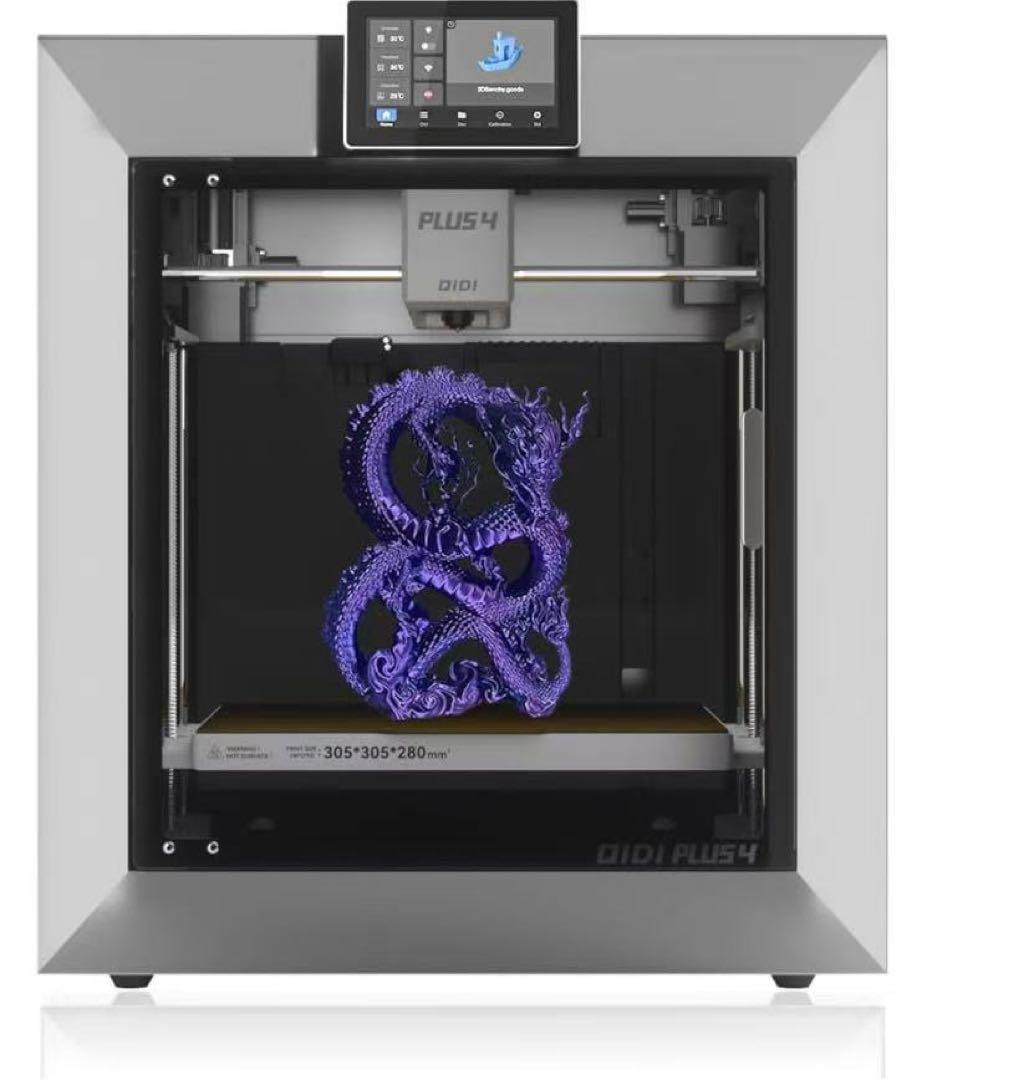 QIDI PLUS4 3Dプリンター、600mm/秒の高速プリント、