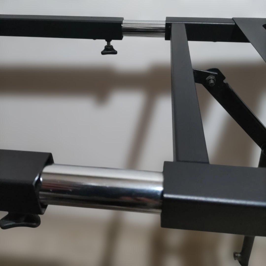 KIKUTANI キーボードスタンド Ks-101 高さ、長さ調整可能 箱付