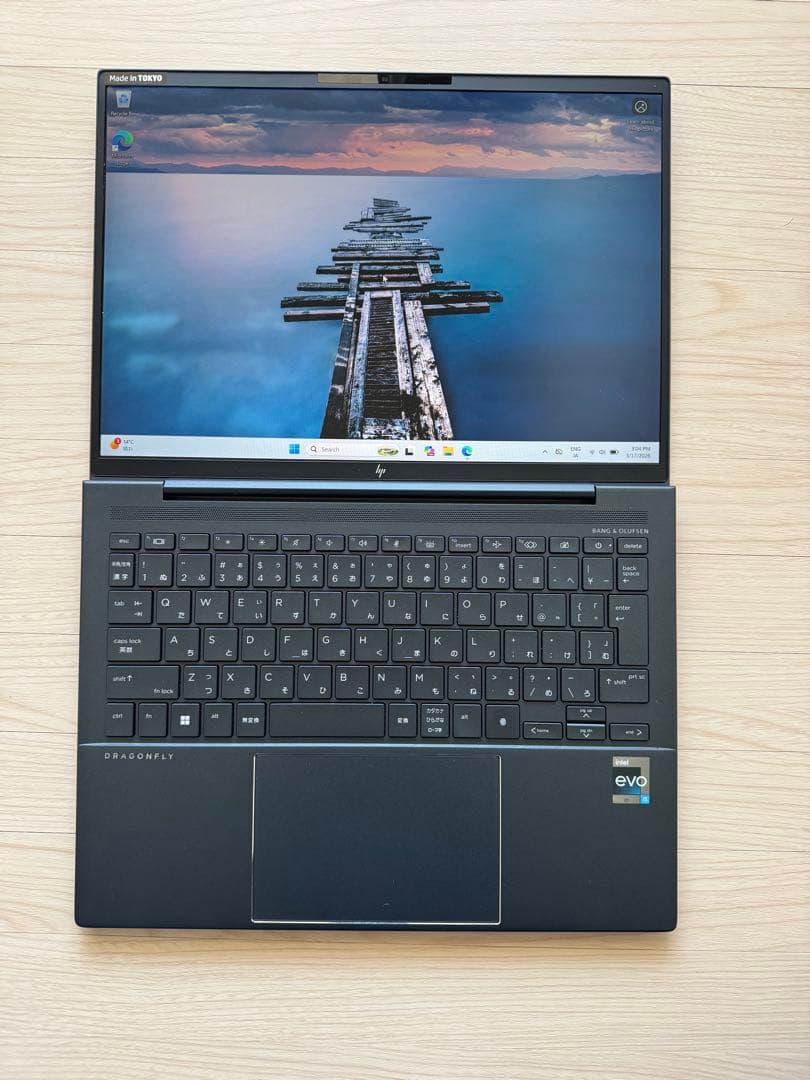 HP Elite Dragonfly G3 office付