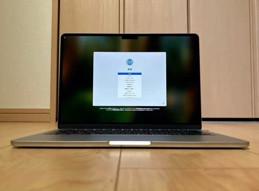 MacBook Air 13.6 M3 8GB 256GB シルバー 2024