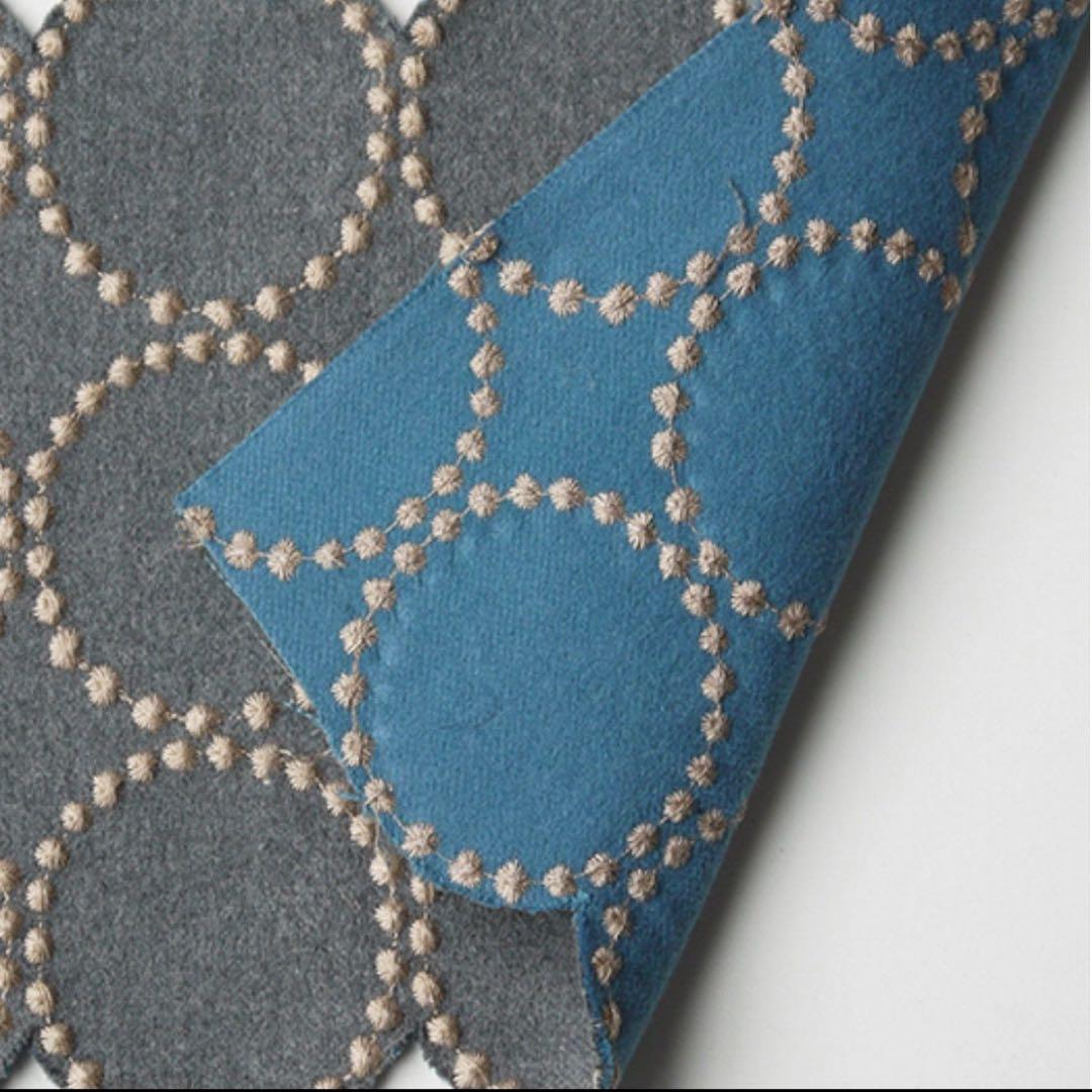 ミナペルホネン スツール タンバリン 太脚 【グレー/ブルー】 椅子 腰掛け