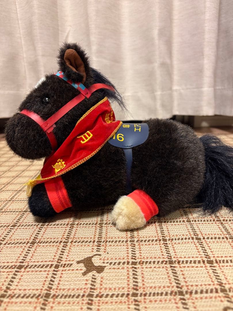 競馬ぬいぐるみ エアシャカール 皐月賞 sサイズ avanti