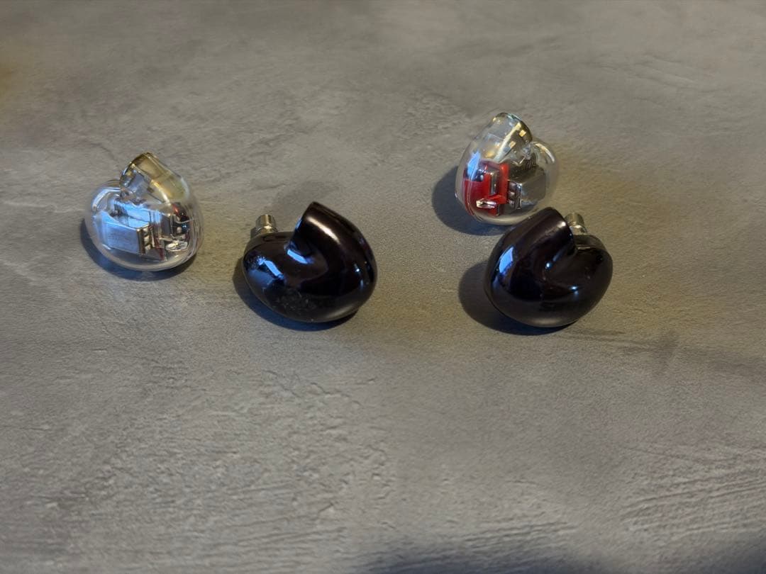 SHURE SE846 クリアとブラック 左側ユニットのみジャンク