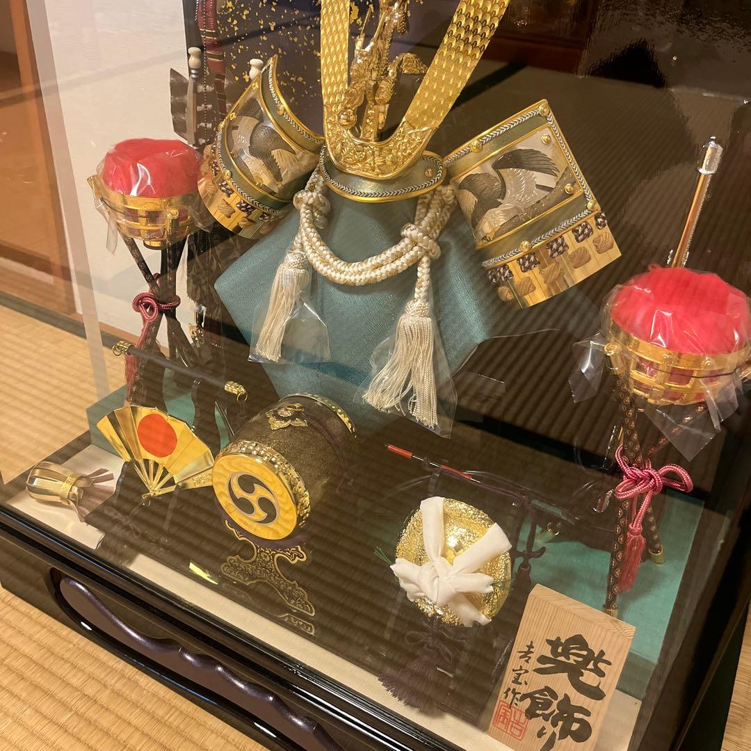 兜飾り　ほぼ新品です！