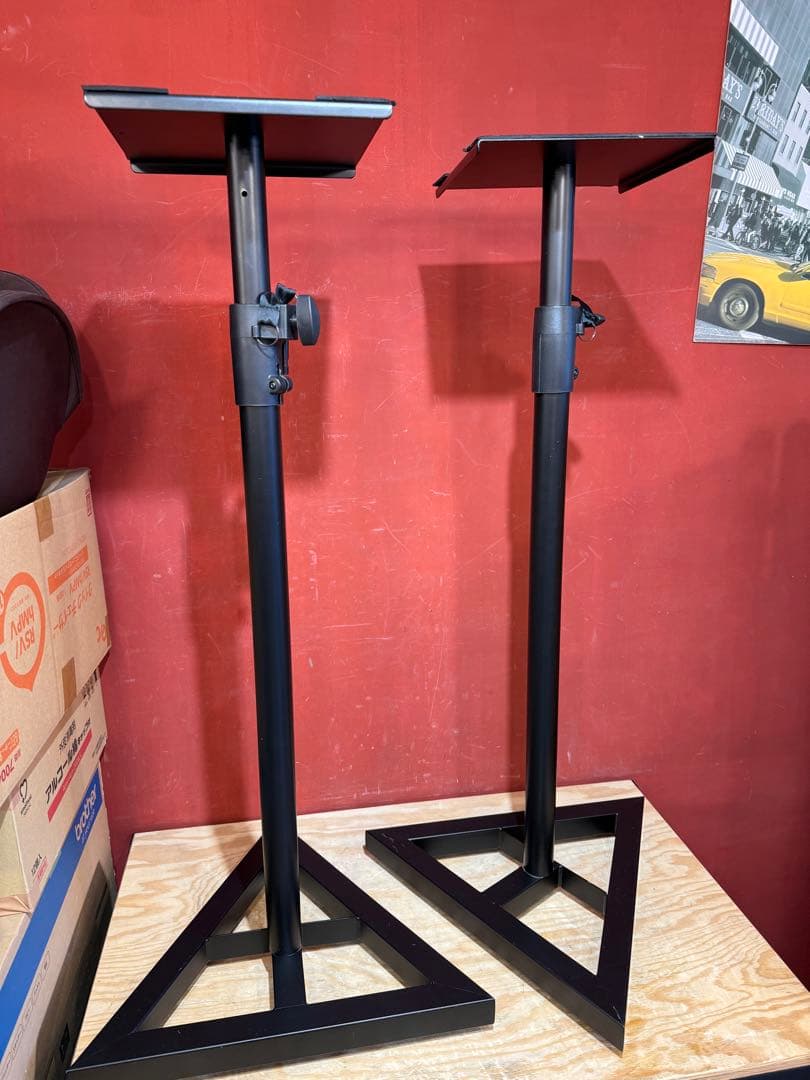 スピーカースタンド　スピーカー　高さ調節可能　モニタースピーカー