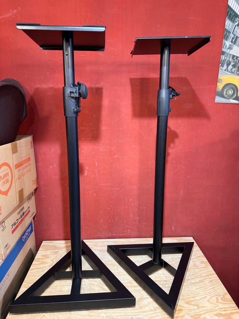 スピーカースタンド　スピーカー　高さ調節可能　モニタースピーカー