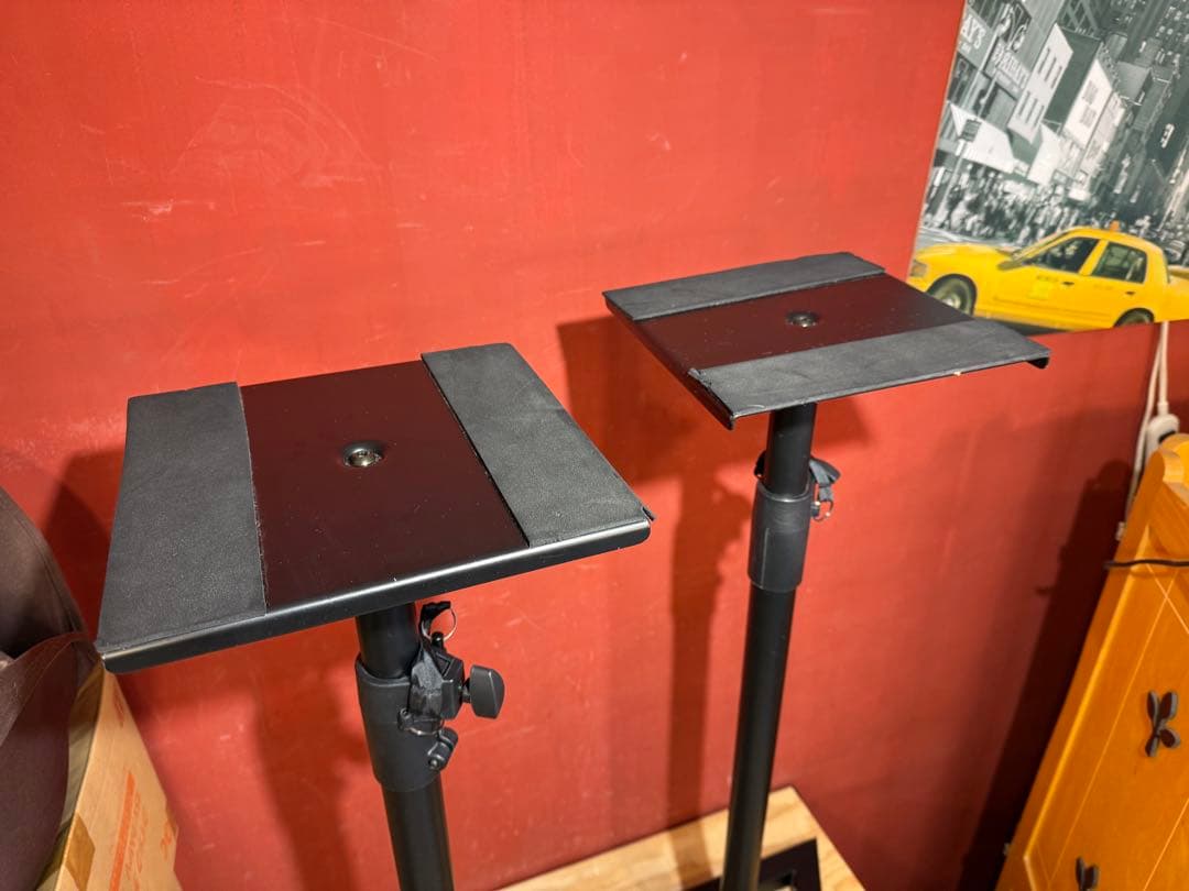 スピーカースタンド　スピーカー　高さ調節可能　モニタースピーカー