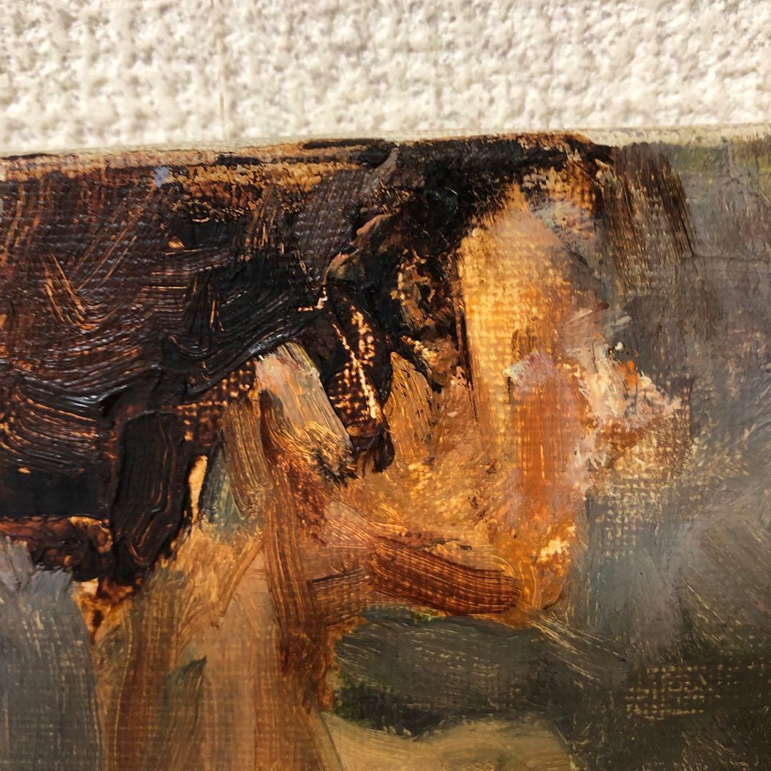 油絵（裸婦）額装Ｆ4