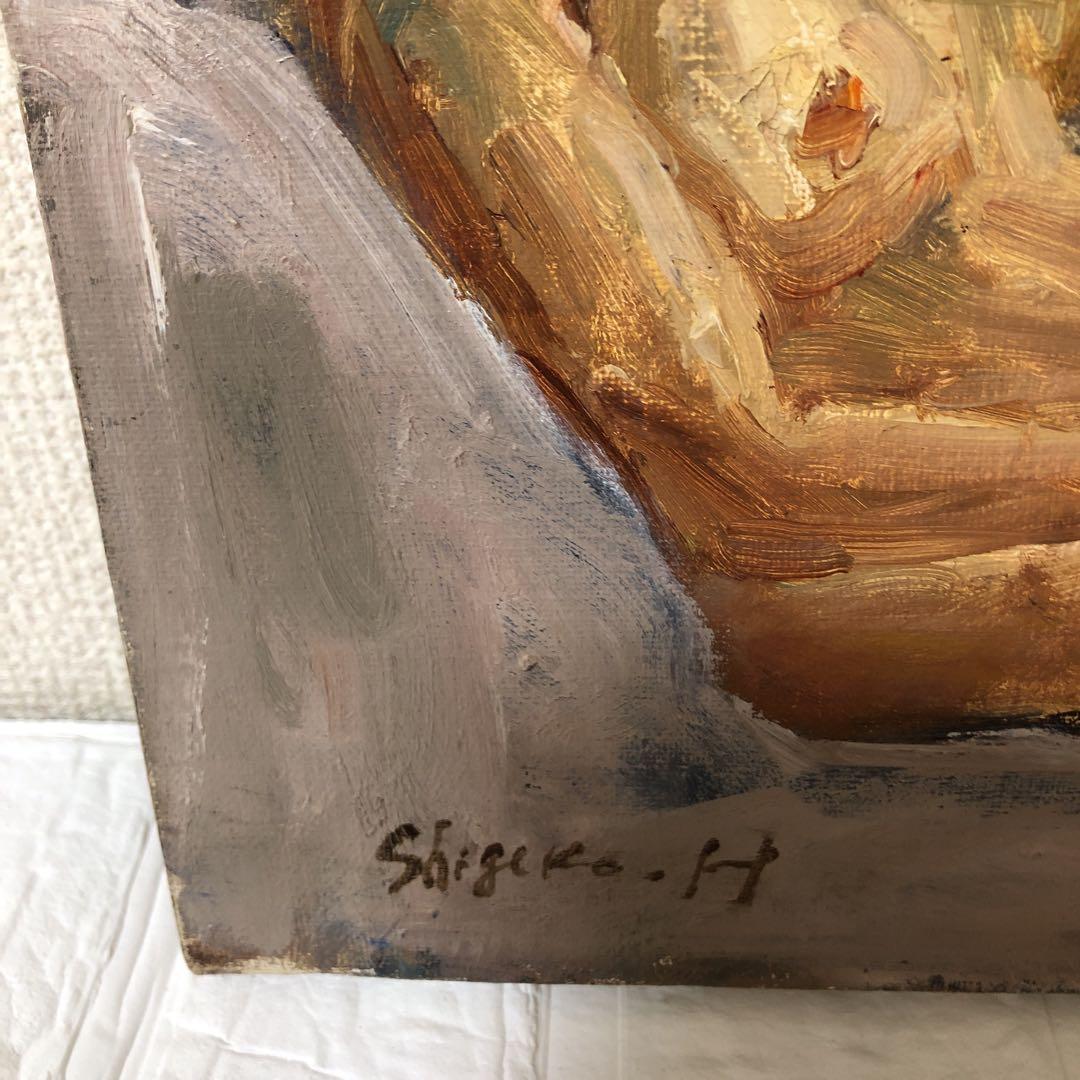 油絵（裸婦）額装Ｆ4