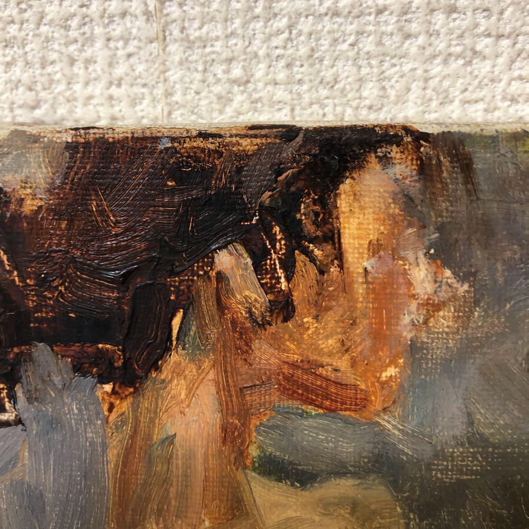 油絵（裸婦）額装Ｆ4