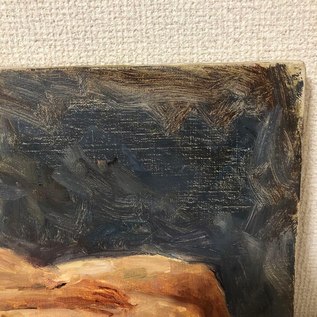 油絵（裸婦）額装Ｆ4