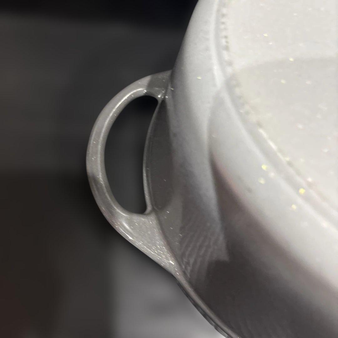 VERMICULAR バーミキュラ 両手鍋 フタ付き 無水調理 ホーロー鍋グレー