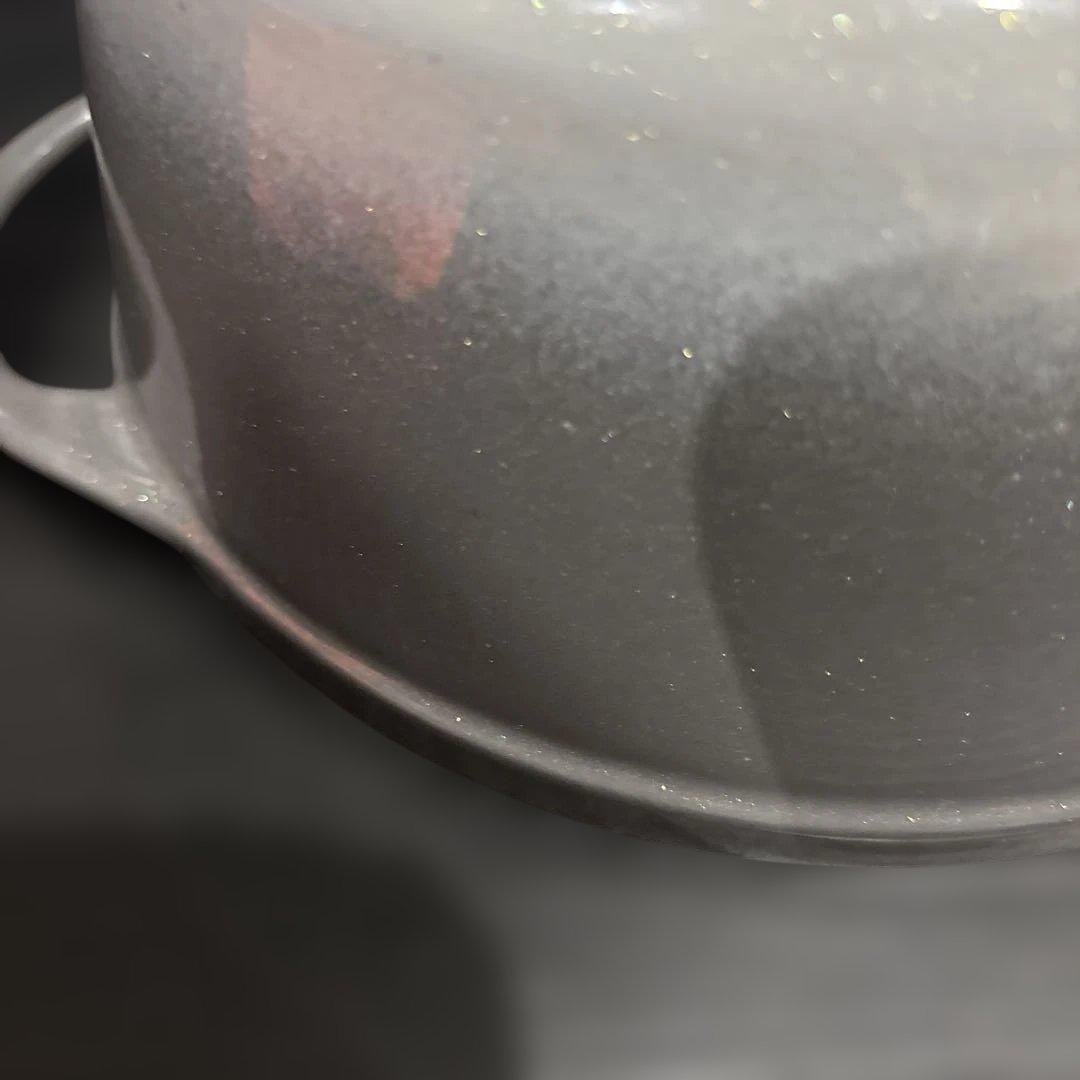 VERMICULAR バーミキュラ 両手鍋 フタ付き 無水調理 ホーロー鍋グレー