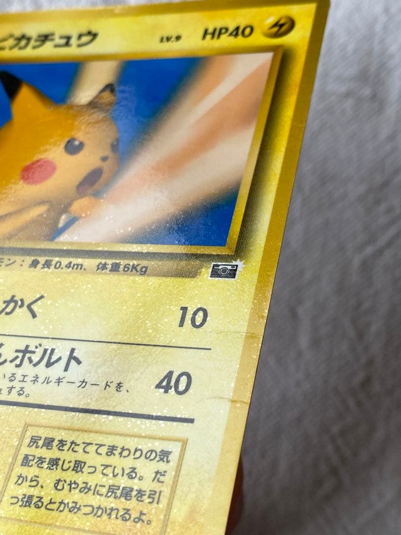 旧裏　ピカチュウ ポケモンスナップ　ポケモンカード公式マガジン「トレーナーズ」