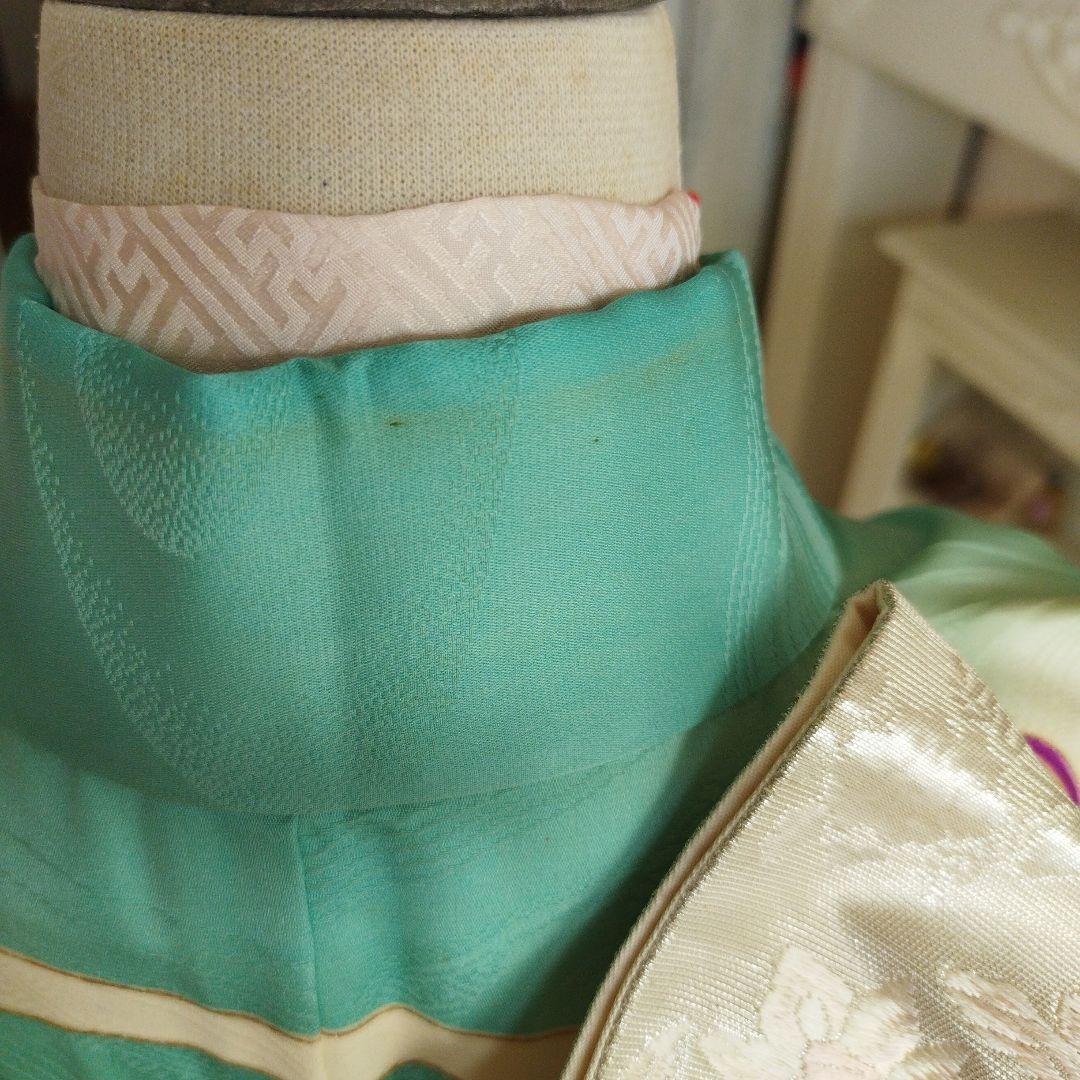 専用です☆アンティークブルーの着物単品☆ハーフ成人式☆七五三