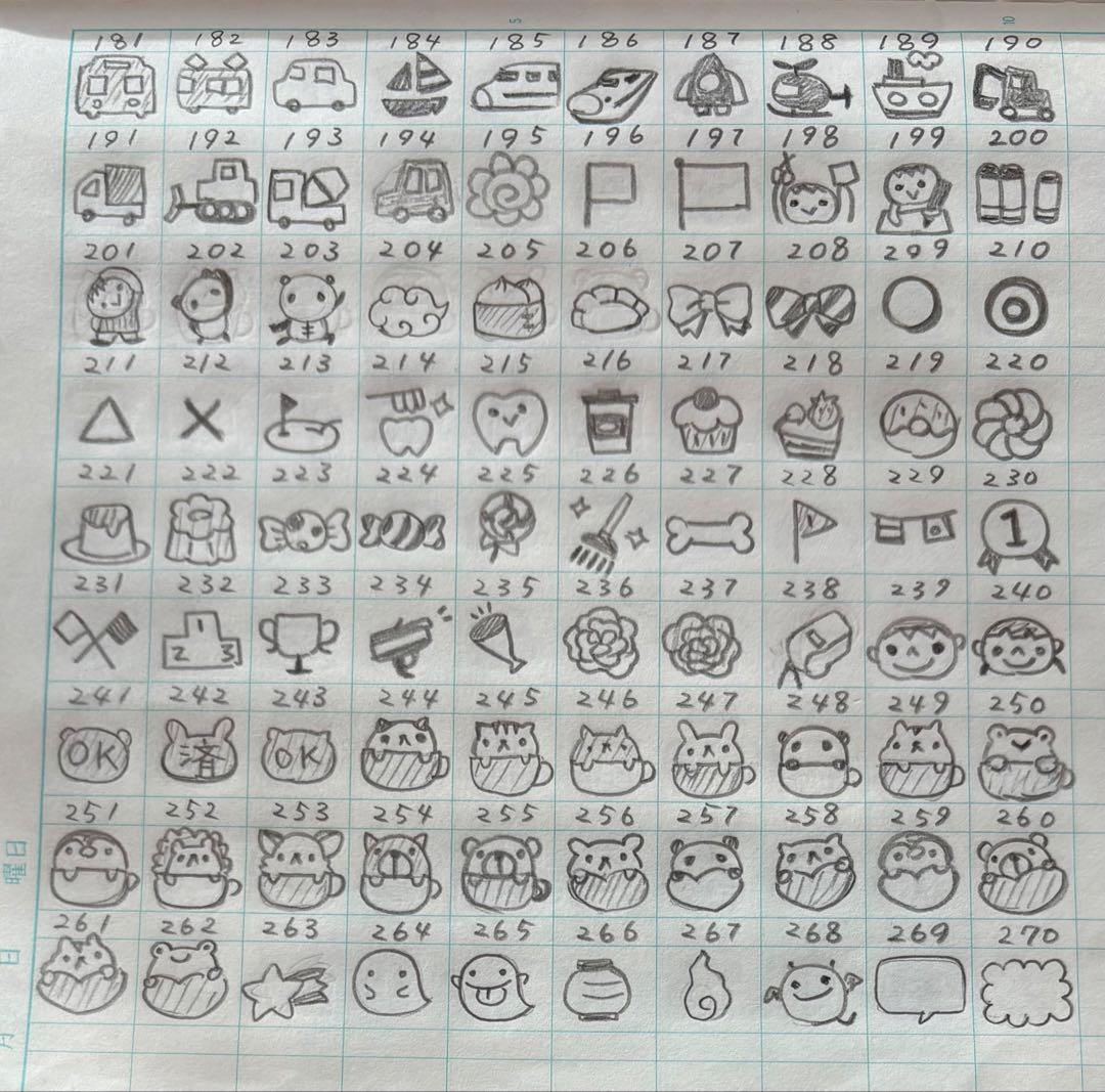 ミニはんこオーダーページ