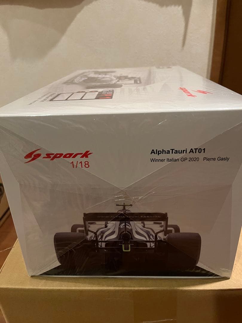 スパーク 1/18 アルファタウリ AT01 イタリアGP-2020 未開封品