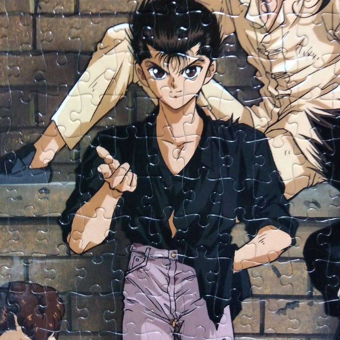 幽遊白書 パズル 完成品 額縁付き レトロ