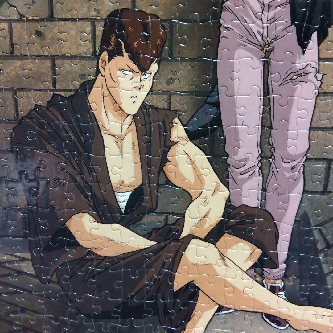 幽遊白書 パズル 完成品 額縁付き レトロ