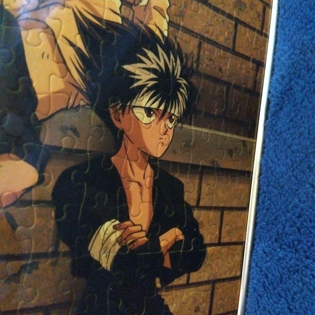 幽遊白書 パズル 完成品 額縁付き レトロ