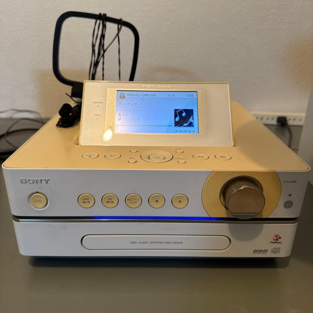 SONY NAS-D55HD HDDオーディオシステム CD
