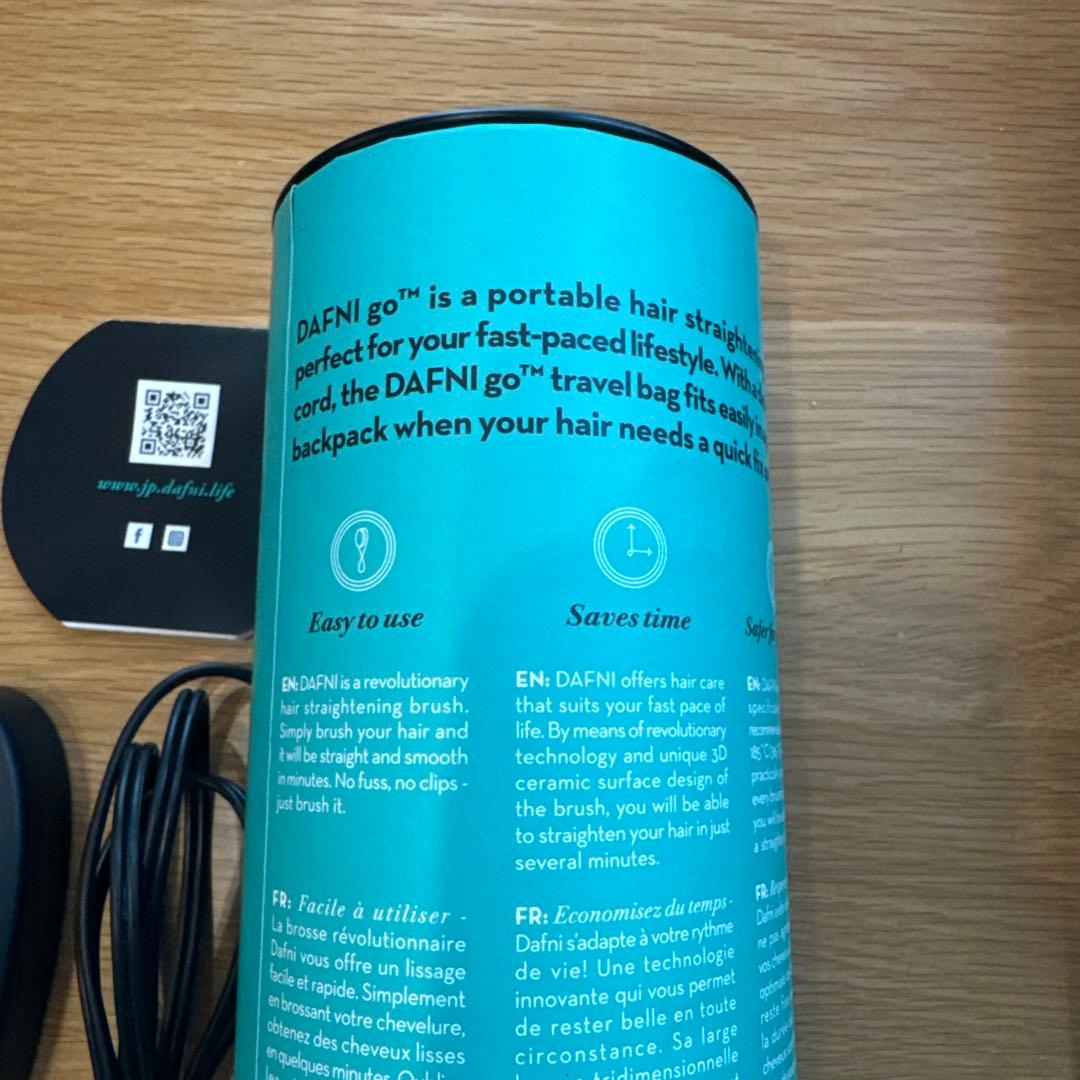 [美品] 試用運転のみ　DAFNI nano ヤーマン ヘアーアイロン
