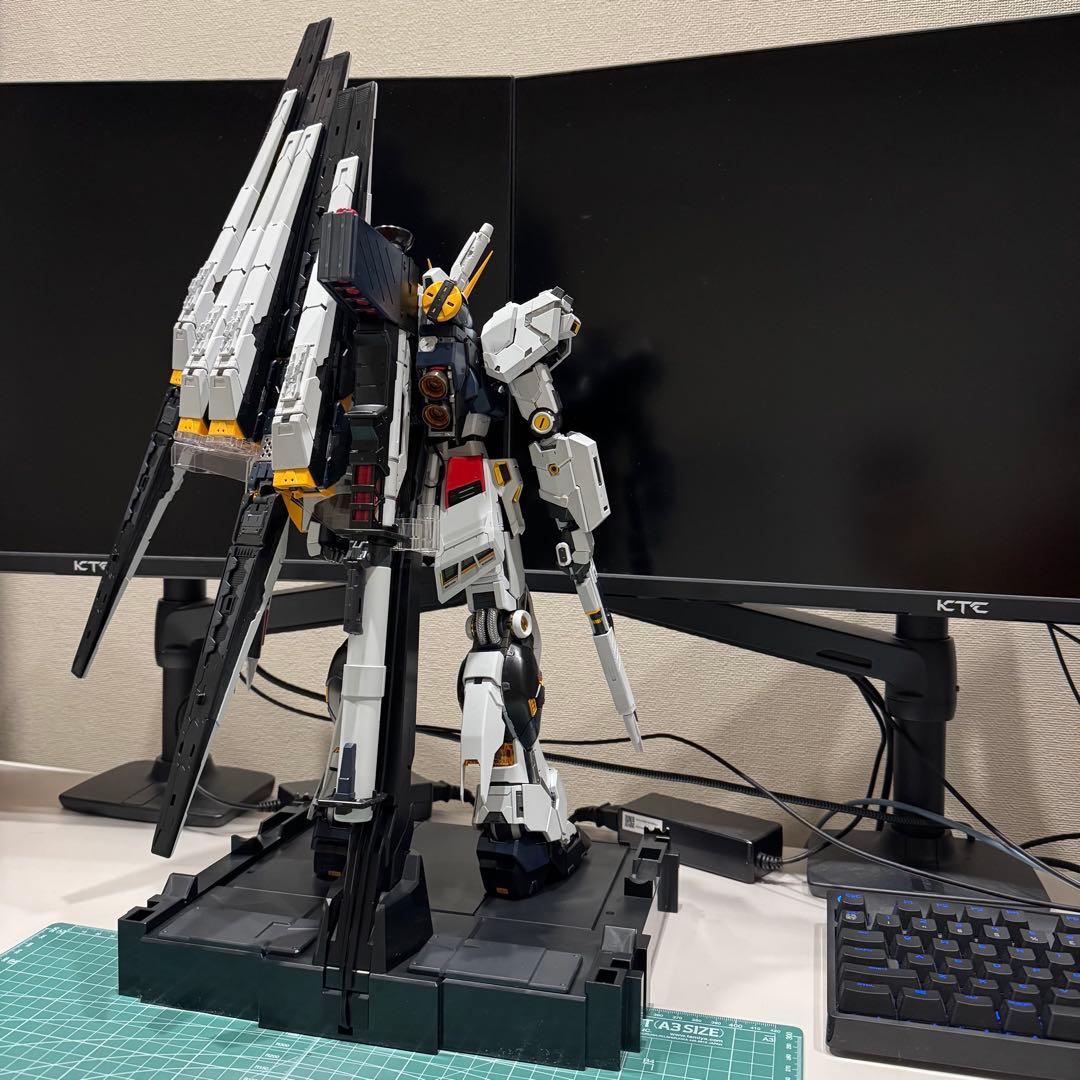 【素組み】PG UNLEASHED 1/60 νガンダム LEDユニット