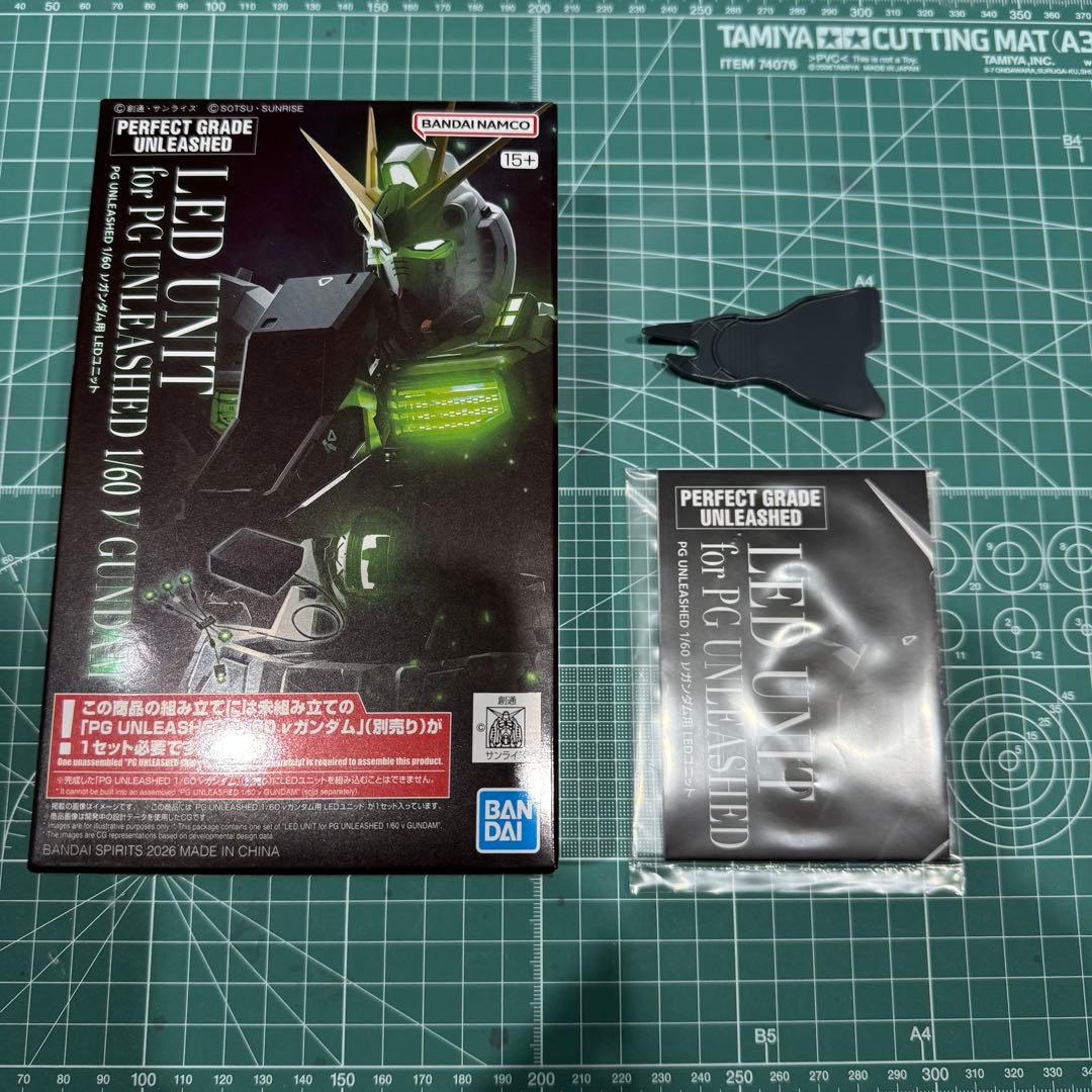 【素組み】PG UNLEASHED 1/60 νガンダム LEDユニット