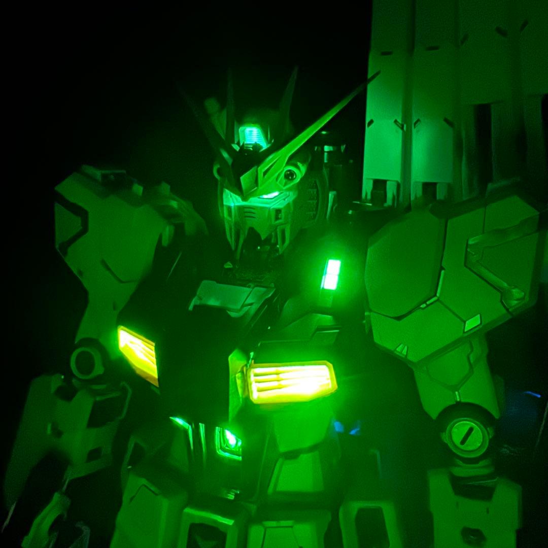 【素組み】PG UNLEASHED 1/60 νガンダム LEDユニット