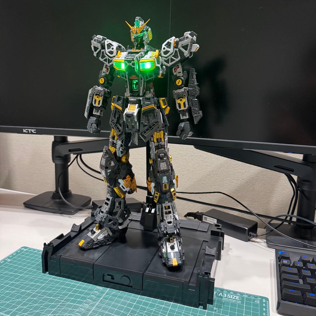【素組み】PG UNLEASHED 1/60 νガンダム LEDユニット