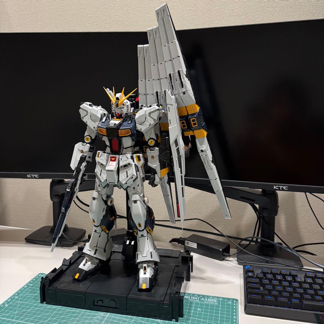 【素組み】PG UNLEASHED 1/60 νガンダム LEDユニット