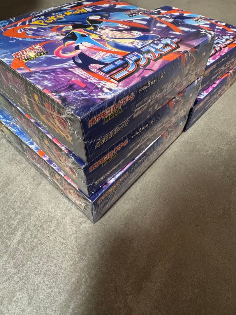 ポケモンカード　ニンジャスピナー5BOX シュリンク