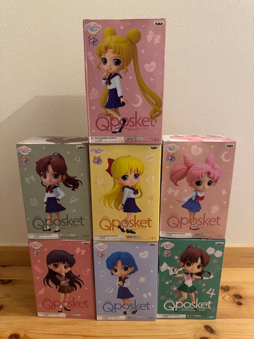 未開封！Qposket セーラームーン フィギュアセット