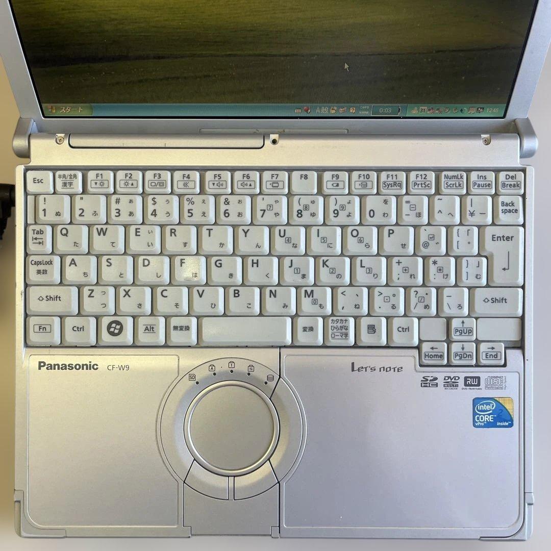 ★訳あり格安★WindowsXP★長時間バッテリー付き12.1インチモバイルPC