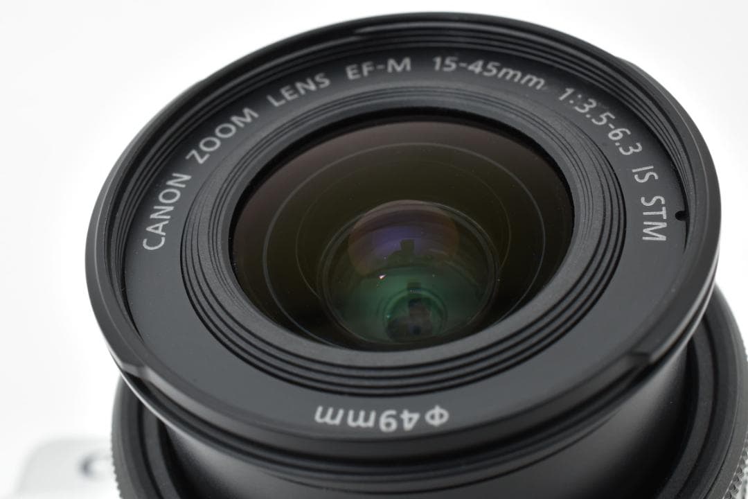 ■美品■Canon EOS M100 標準レンズキット　グラファイト