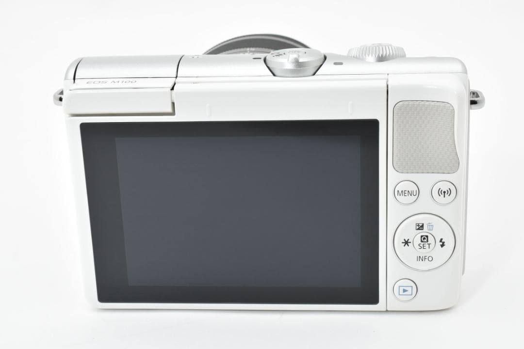 ■美品■Canon EOS M100 標準レンズキット　グラファイト