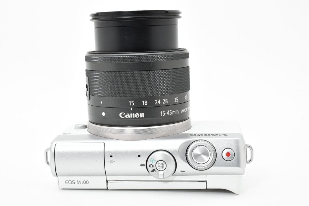 ■美品■Canon EOS M100 標準レンズキット　グラファイト