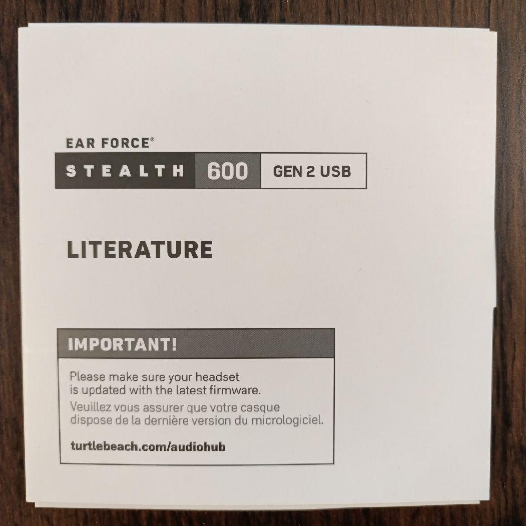 新品未使用 Stealth600 Gen2 USB PS5/PS4/Switch