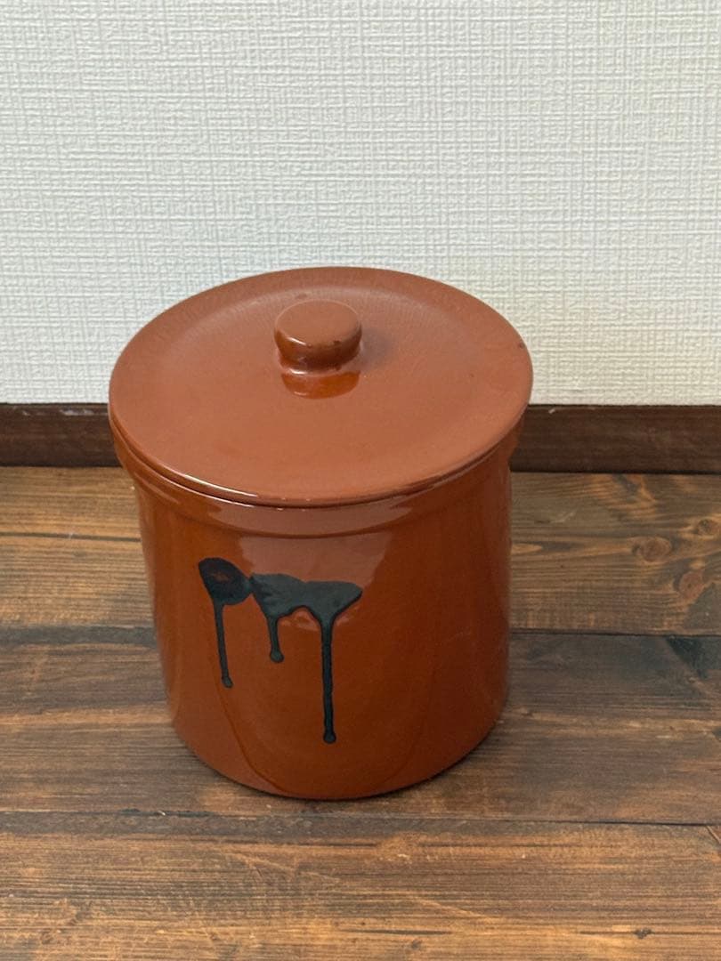 【久松】 常滑焼かめ 切立蓋付3.6L・2号