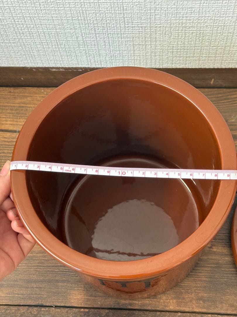 【久松】 常滑焼かめ 切立蓋付3.6L・2号