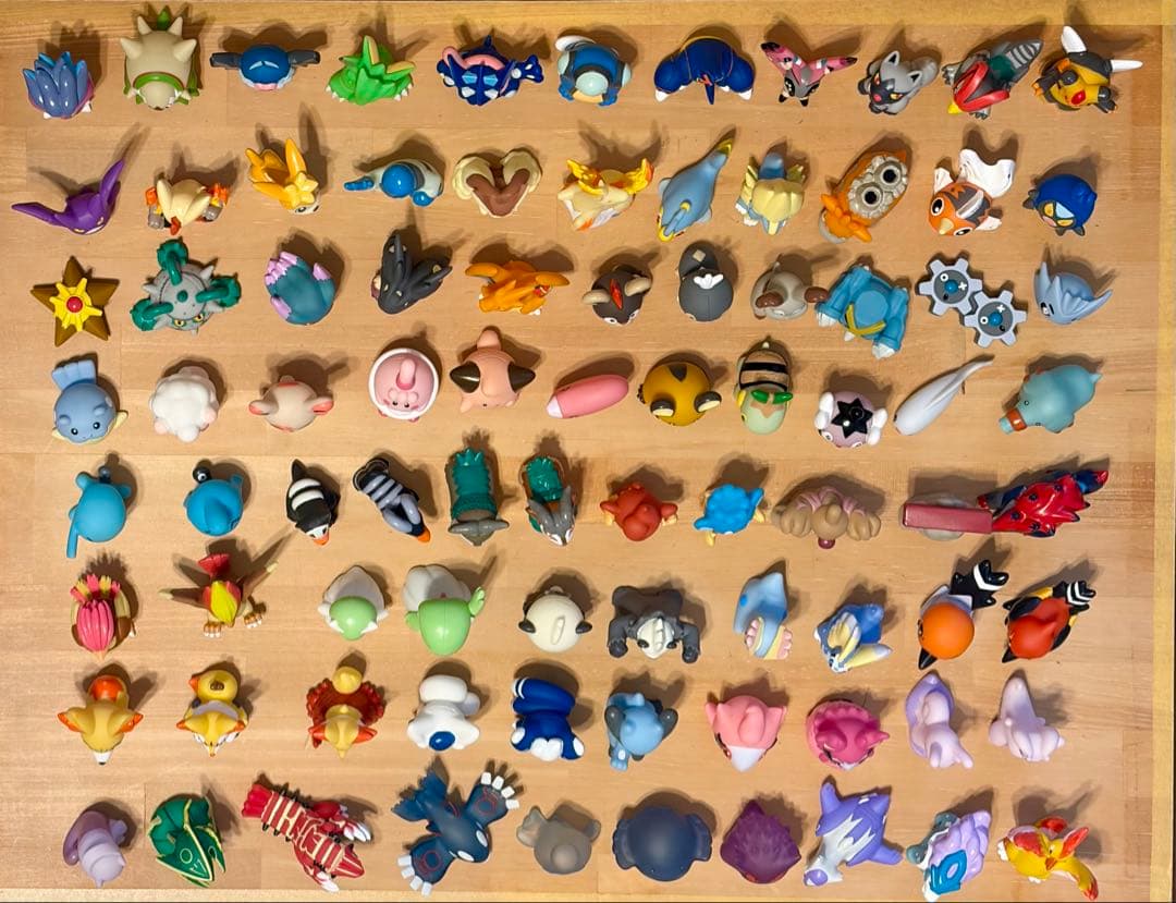 ポケモンキッズ 85個セット (クリア4個含む) ポケモン指人形 まとめ売り