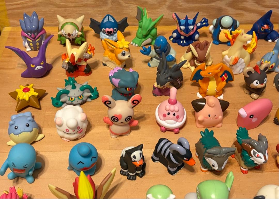 ポケモンキッズ 85個セット (クリア4個含む) ポケモン指人形 まとめ売り