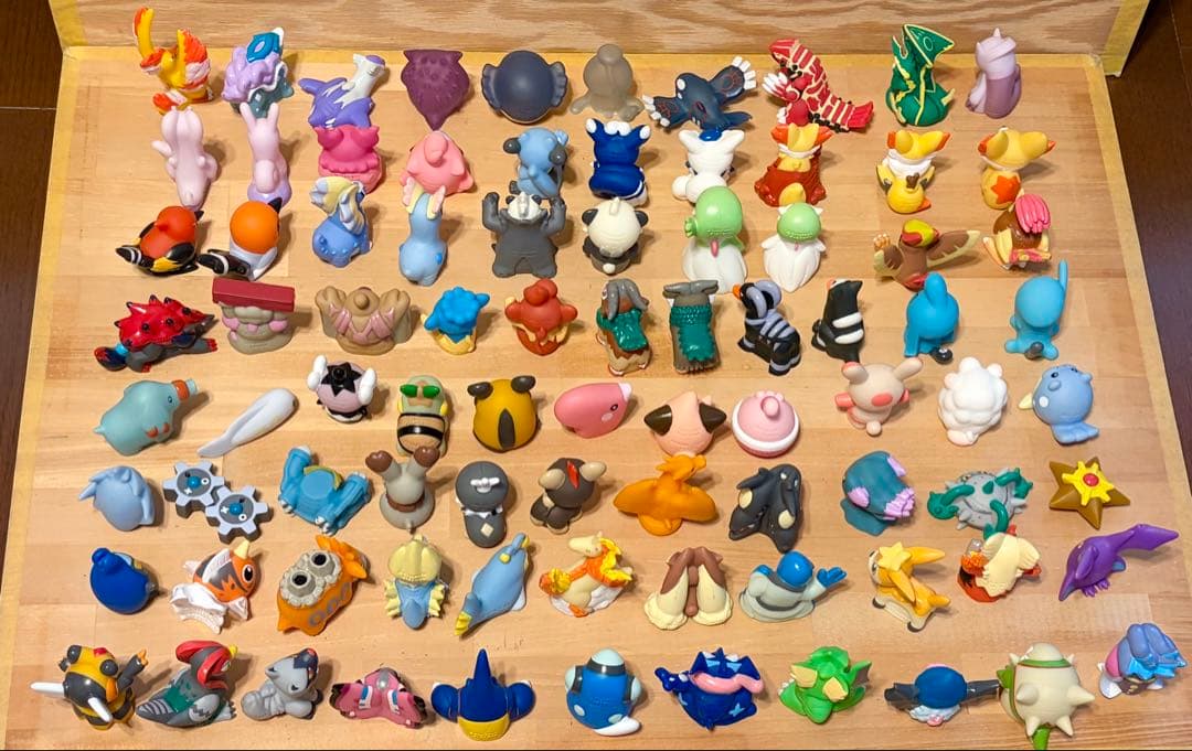 ポケモンキッズ 85個セット (クリア4個含む) ポケモン指人形 まとめ売り