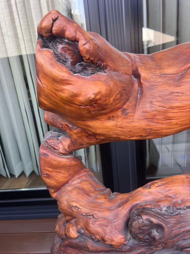 流木オブジェ(根木アート)