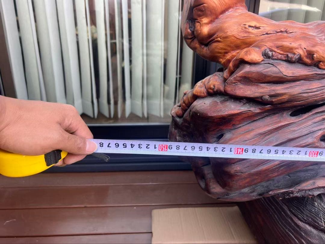 流木オブジェ(根木アート)