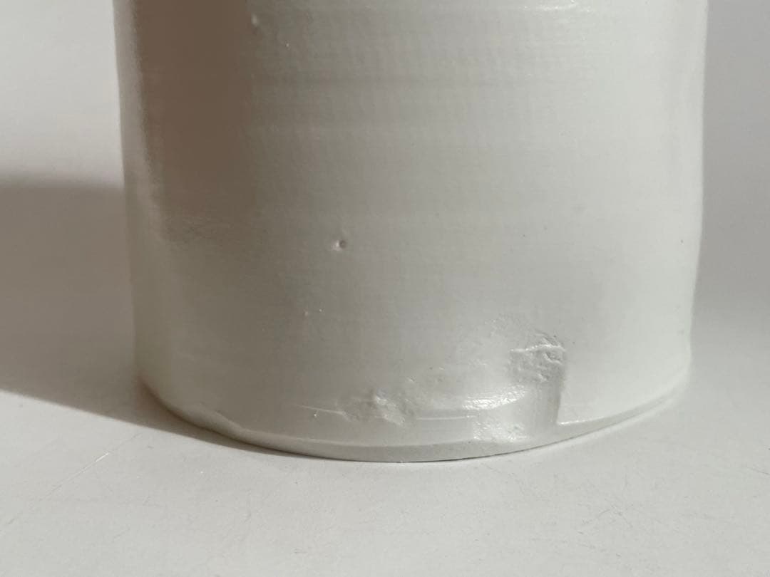 陶芸家　黒田泰蔵　白磁　花入　花瓶　花生　共箱