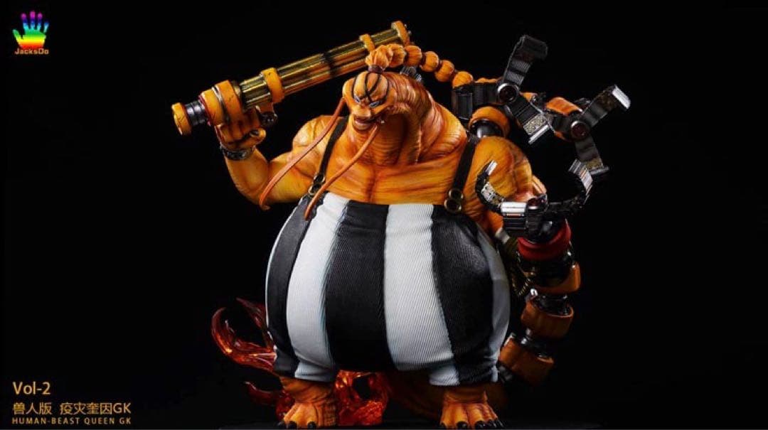 ONE PIECE ワンピース クイーン【人獣形態】 フィギュア ガレージキット