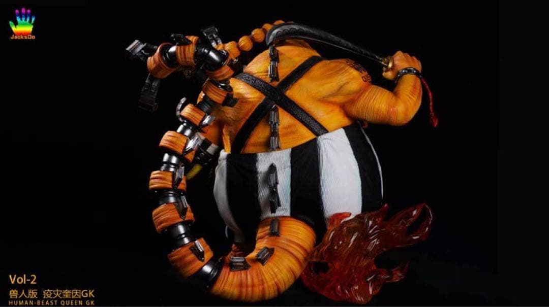 ONE PIECE ワンピース クイーン【人獣形態】 フィギュア ガレージキット