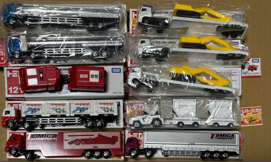 ロングトミカ 10台セット