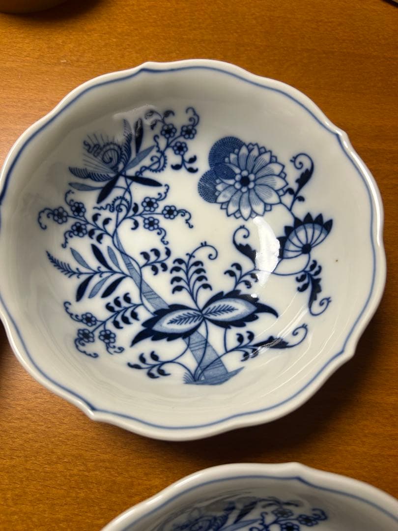 Blue Danube 皿5枚セット　サラダ皿　スープ皿